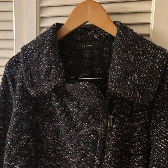 Halogen Textured Black Blazer - Picture 3 of 6